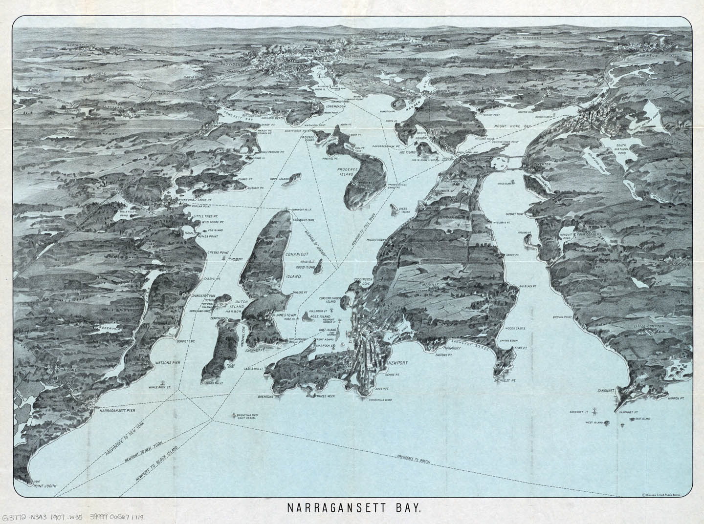 Narragansett Bay - 1907